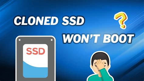 clone to ssd windows 10 won't boot|make disk bootable after clone.